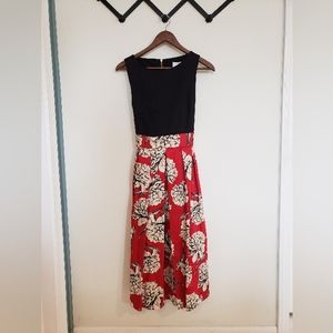 Brand new, floral, a-line dress